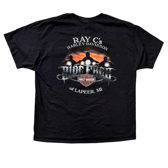 Harley davidson angel pocket t - Picture 1 of 3